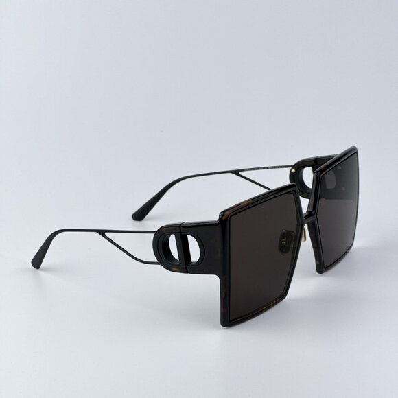 Dior Women BRAND NEW Sunglasses Metal Havana Grey Mirror 30MONTAIGNE SU 20A5 main image 5